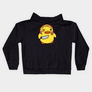 Rengoku, Duck With Knife! Kids Hoodie